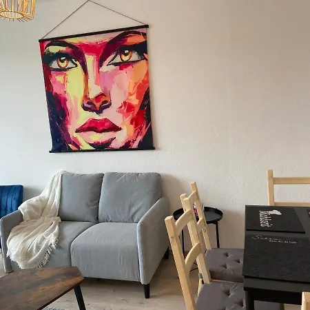 Apartamento Blue Chili 16 Familienwohnung Nahe Uniklinik - Boxspringbett Balkon Wlan *