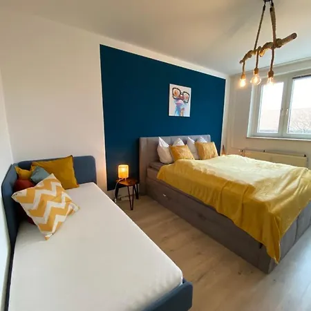 Blue Chili 16 Familienwohnung Nahe Uniklinik - Boxspringbett Balkon Wlan Apartamento *