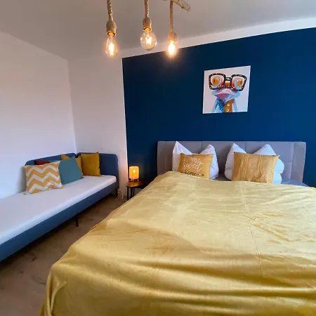 Apartamento Blue Chili 16 Familienwohnung Nahe Uniklinik - Boxspringbett Balkon Wlan