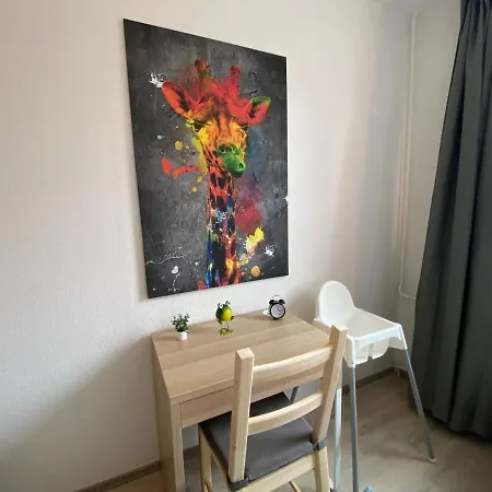Apartamento Blue Chili 16 Familienwohnung Nahe Uniklinik - Boxspringbett Balkon Wlan Magdeburgo