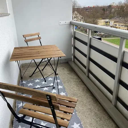 Blue Chili 16 Familienwohnung Nahe Uniklinik - Boxspringbett Balkon Wlan * Magdeburgo