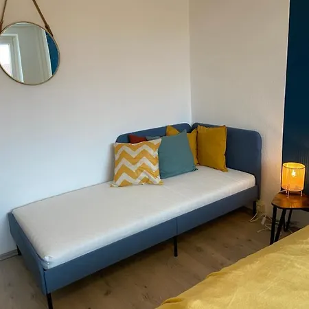 شقة Blue Chili 16 Familienwohnung Nahe Uniklinik - Boxspringbett Balkon Wlan