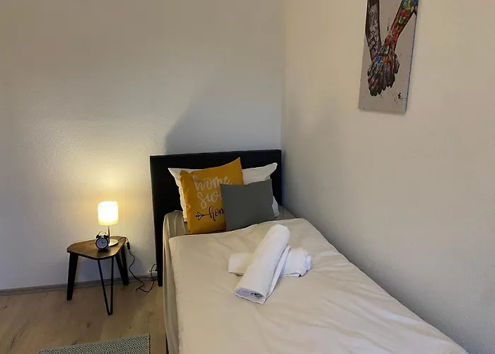 Lägenhet Blue Chili 16 Familienwohnung Nahe Uniklinik - Boxspringbett Balkon Wlan Magdeburg