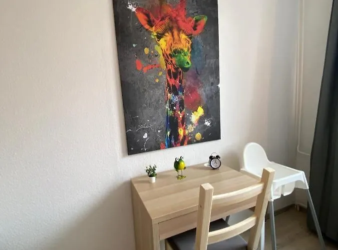 Blue Chili 16 Familienwohnung Nahe Uniklinik - Boxspringbett Balkon Wlan Lägenhet Magdeburg