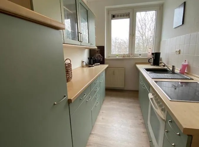 Blue Chili 16 Familienwohnung Nahe Uniklinik - Boxspringbett Balkon Wlan * Magdeburg