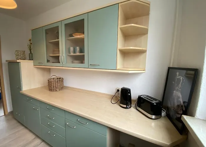 Lägenhet Blue Chili 16 Familienwohnung Nahe Uniklinik - Boxspringbett Balkon Wlan *