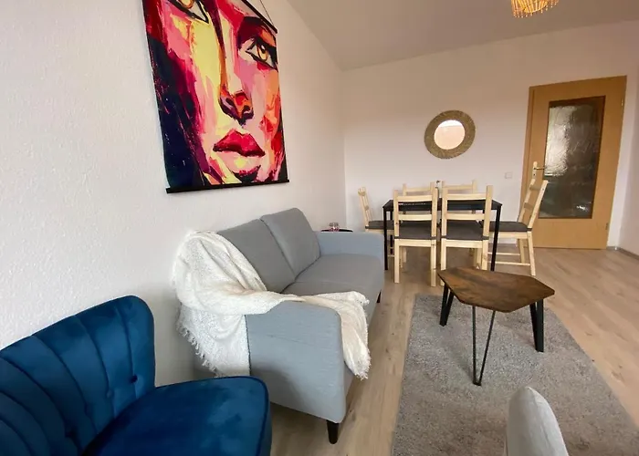 Lägenhet Blue Chili 16 Familienwohnung Nahe Uniklinik - Boxspringbett Balkon Wlan