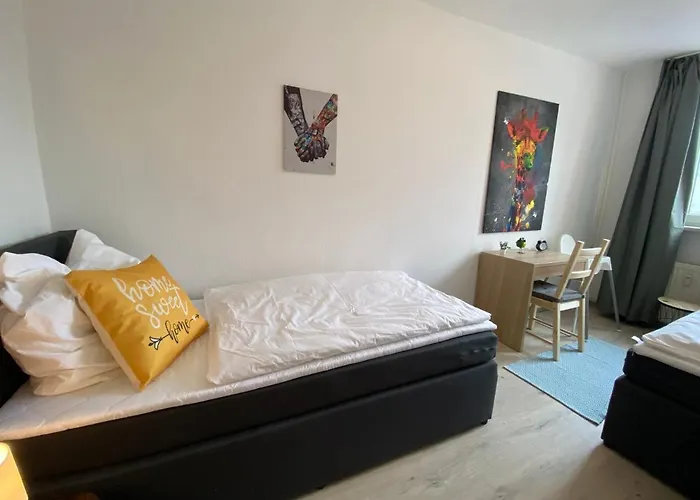 Blue Chili 16 Familienwohnung Nahe Uniklinik - Boxspringbett Balkon Wlan