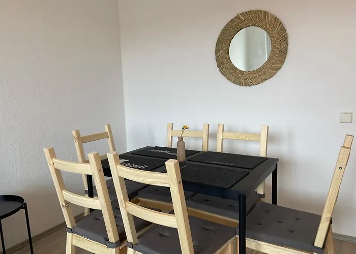 Blue Chili 16 Familienwohnung Nahe Uniklinik - Boxspringbett Balkon Wlan Lägenhet